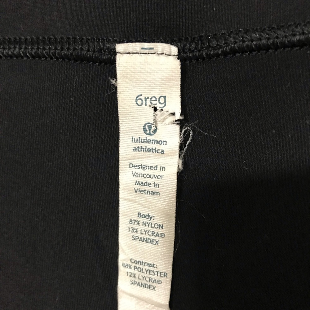 Lululemon short reversible size 6 - Picture 7 of 8